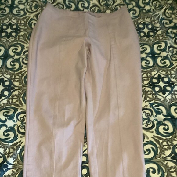 Isaac Mizrahi Live Light Purple Elastic Pants Size 12 - Picture 1 of 3